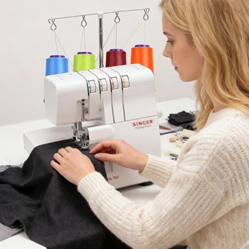 Set de 12 conos de hilo nylon para overlock, 2000 m c/u miniatura 7