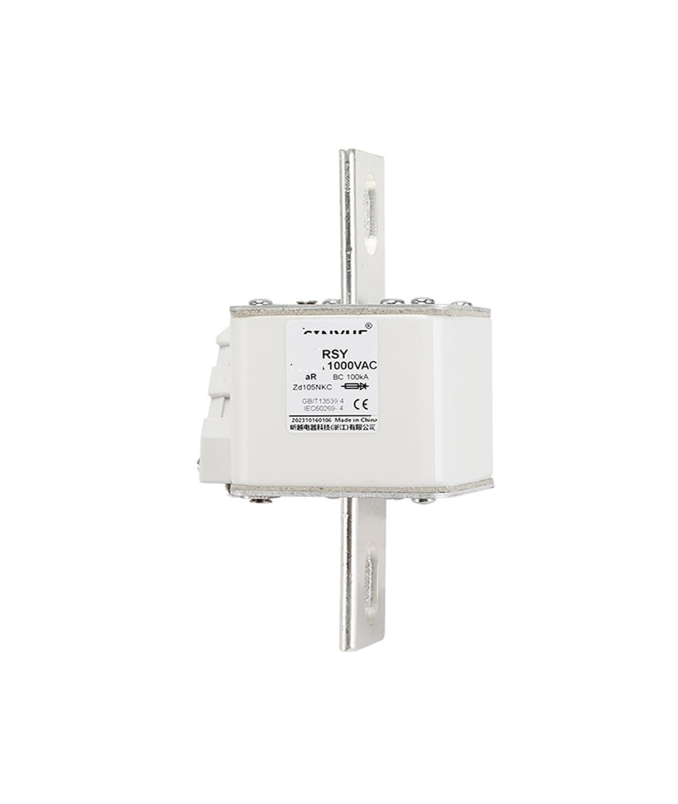 Fusible rapide AC1000V protégeant les convertisseurs de puissance 1000A