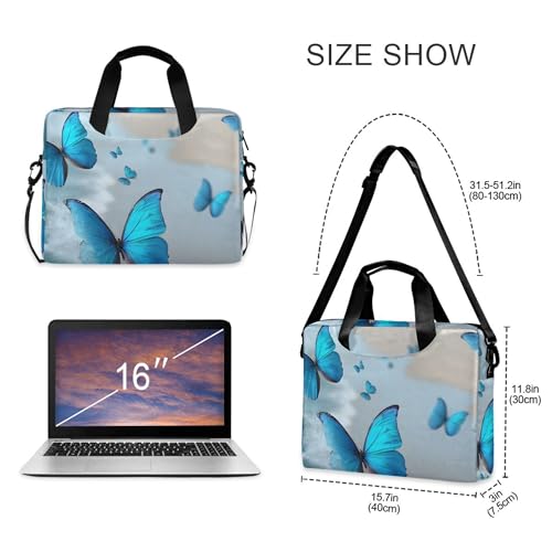Maletín portátil para laptop 13-15.6 pulgadas azul miniatura 4