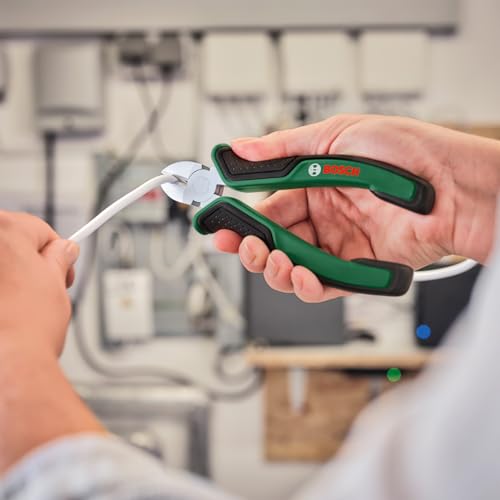Bosch Diagonal-Seitenschneider 160 mm (präzise und standfeste induktionsgehärtete Schneiden; vernickelte Oberfläche für erhöhte… – Ansicht 3