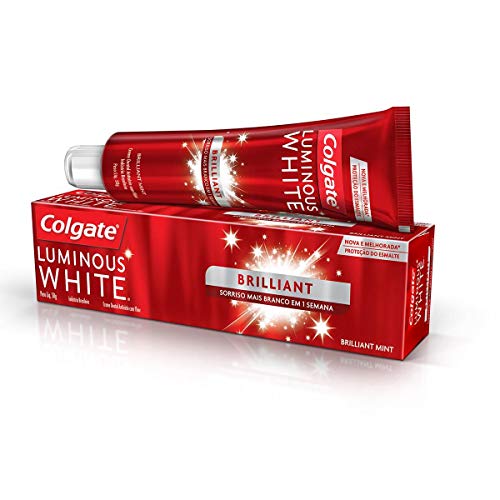 Creme Dental Colgate Luminous White Brilliant Mint 50G