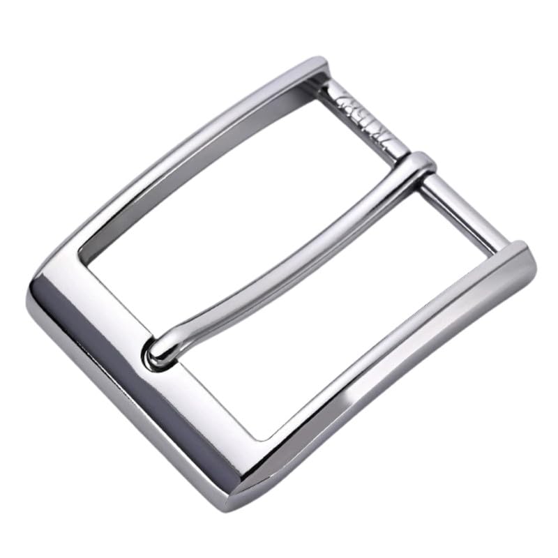 Zinc Alloy Pin Belt Buckle 4.0cm Square Shaped Leather Belt Head
