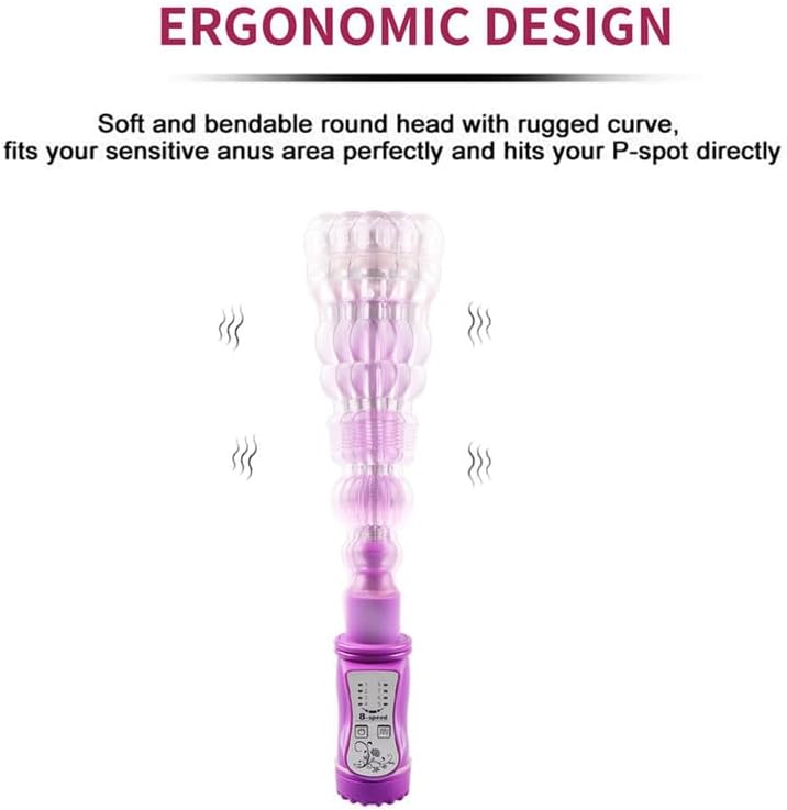 Miniatura 4 de Enchufe de cuentas clásicas realistas de silicona para puerta trasera masculina y femenina, puedes disfrutar de la noche con él, paso para explorar