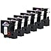 Kingway 45013 S0720530 Nastro di ricambio Compatibile con per Dymo d1 45013 per Dymo LabelManager 160 210D 260P 360D LabelWriter 400 450 Duo, 12 mm x 7 m, nero bianco, 6 pezzi, confezione da 6
