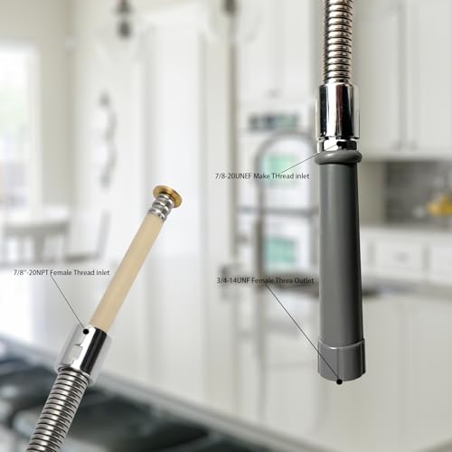 44 Inch Pre-Rinse Hose,B-0044-H Pre-Rinse Hose,commercial sink sprayer hose by Orsong - Image 3