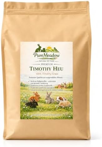 Feno PureMeadow Timothy para coelhos e porquinhos-da-índia