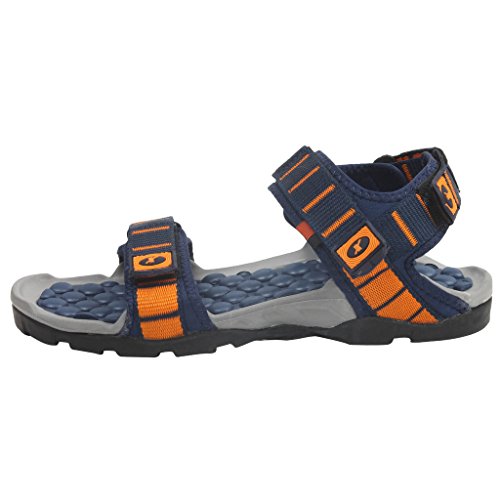 Sparx Men's Blue-Orange Sandal's Size-10 (SS504) : Amazon.in: Fashion