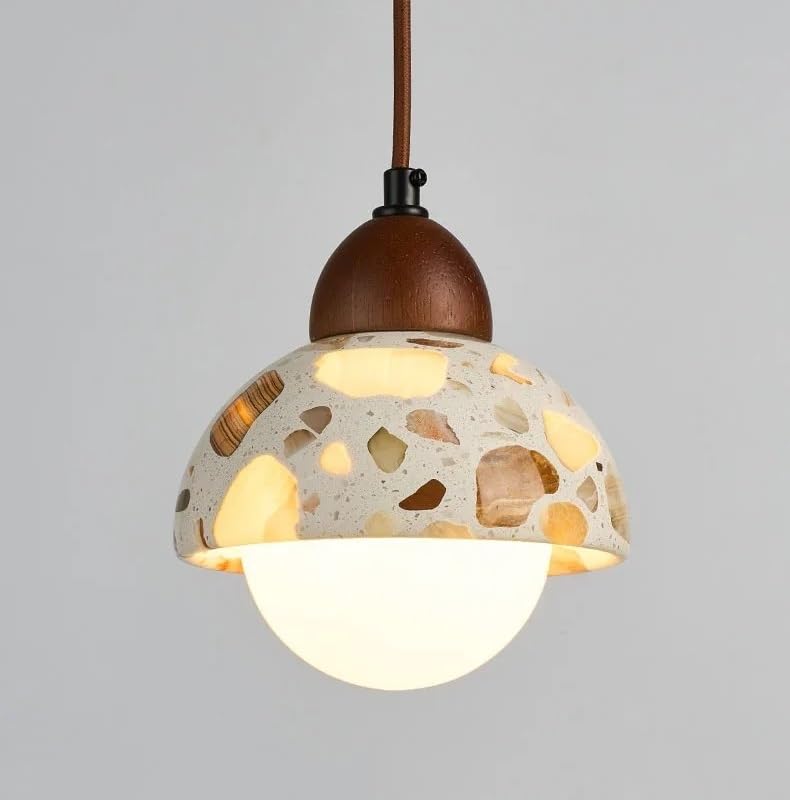 Petite lampe suspendue Terrazzo pour gagner de la place - 3