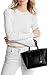 Michael Kors Women's Taryn Small Convertible Crossbody Bag, Silver-Tone Hardware/Black