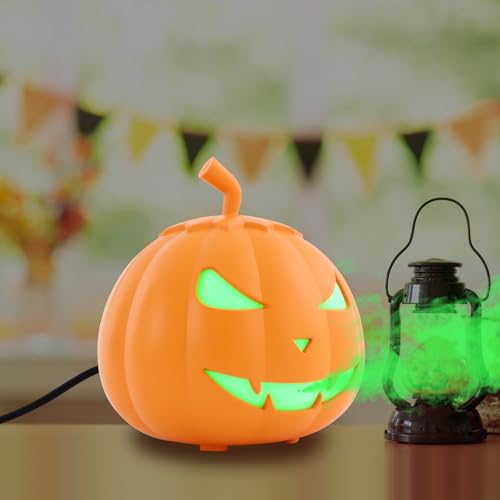 Máquina de humo Halloween con luces LED 800W miniatura 2