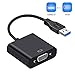 Price comparison product image USB 3.0 to VGA Adapter, USB to VGA Multi-Display Video Adapter Converter External Video Graphic Card Multi Monitor Display Compatible with Windows 10/8.1/8/7/XP