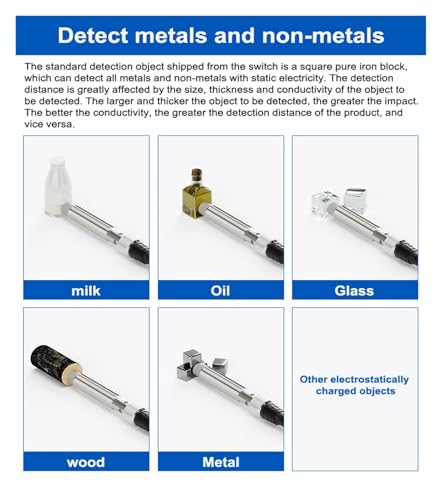 Capteur de proximite capacitif pour automatisation de tri de dechets