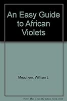 An easy guide to African-violets B0007EAGEY Book Cover