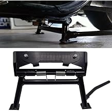 Wsays Center Stand Upright Heavy Duty Steel Compatible with Harley Touring Street Electra Glide Road King FLT FLH 1980-2008 Models