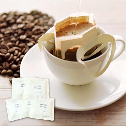 giko coffee [飲み比べ] ドリップバック 自家焙煎 コーヒー 50袋(5種類×10袋) CFK009 長崎県 西海市 ふるさと納税 コーヒー