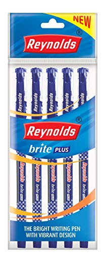 Stylos bille Reynolds Brite rouge pointe fine 0,7 mm anti-bavure lot 40