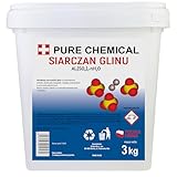 CHOSA Reines chemisches Aluminiumsulfat 25 kg - Aluminiumsulfatpulver - Koagulationsmittel für die Wasseraufbereitung, Abwasserbehandlung, Papierindustrie und technische Chemie