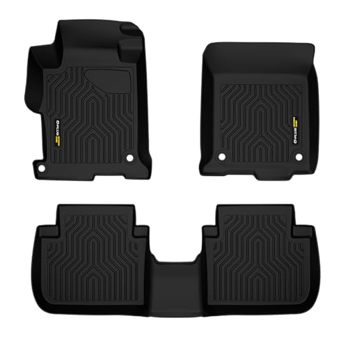 G-PLUS Floor Mats, Compatible with Honda Accord Sedans 2013-2017, Floor Liners 1st & 2nd Row, Cargo Liners, All Weather Full Cover Protection Fit Honda Accord 2013-2017
