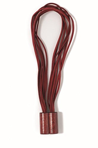 Home Collection Lac114 Calamita Laccetti, Poliestere, Legno, Rosso, 45X1.5X3.5 Cm