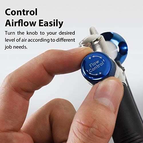 Firstinfo Two Way Air Duster Blow Gun With Adjustable Air Flow And Higher Flow Nozzle #TOP2