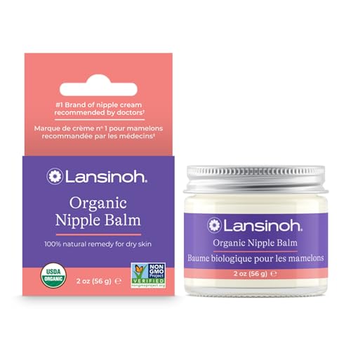 Lansinoh - Lansinoh Organic Nipple Balm for Breastfeeding, USDA Certified Organic, Breastfeeding Essentials, 56 Grams - -10%