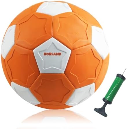 Football Bumpy Ball RORLAND Kids Football, Football Toys with Pump, Lightweight and Soft ...