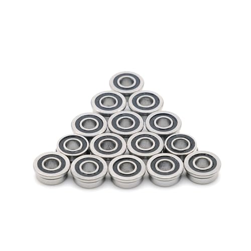 Roulements à billes F684-2RS LF-940DD miniatures 4x9x4mm à bride double étanchéité