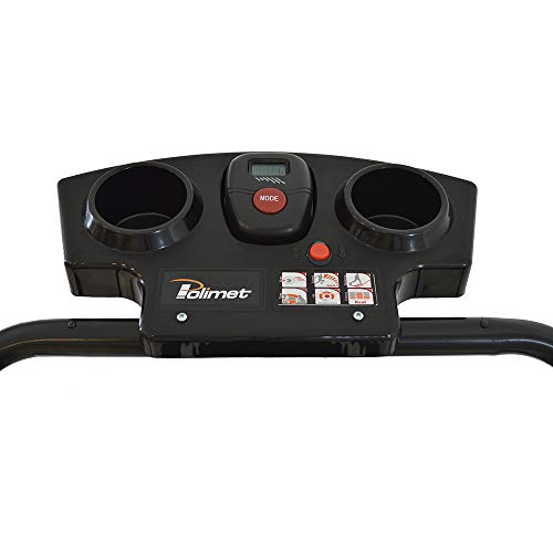 Esteira EP-1100 1.25hp Polimet Unissex Preto