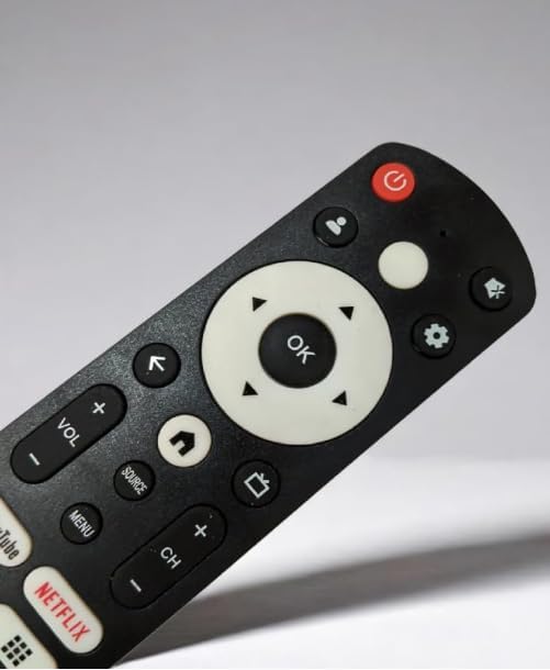 Image of Remote Compatible with ACER Smart LED /UHD 4K TV Remote Control Without Voice Command YouTube Netflix Hot Keys (Please Match The Image with Your Old Remote)