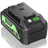 JGSPJ 6.0Ah Battery Replacement for Greenworks 24V Battery Compatible with Greenworks Lithium ion Batteries 24v 29842 29852 LB24A020 Cordless Power Tools (with USB)