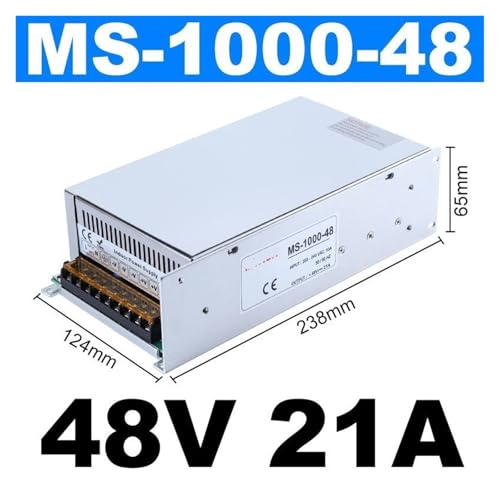 Transformateur 48V 1000W MS-1000-48 d'alimentation à découpage pour l'industrie