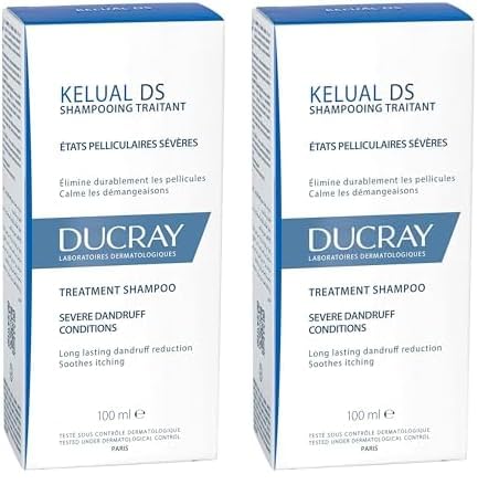 Ducray Champu Anticaspa-100 milliliters (Paquete de 2)