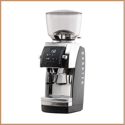 Baratza - Macinacaffè Vario+ 230V - Elettrodomestici per la Casa, Macina Caffè Elettrico per Caffè in Grani - Grinder con 22 Microregolazioni, Nero