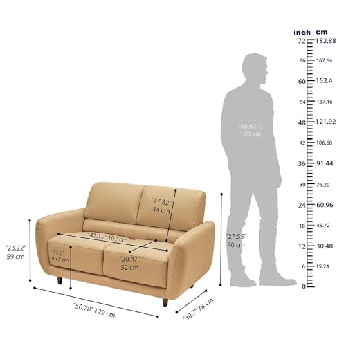Image of Wakefit Sofa Set | 5 Year Warranty | Sofa 4 Seater, 4 Seater Sofa for Living Room, Wooden Sofa Set, Sofa Set 2+1+1 Seater - Solomon(Robin : Ivory)