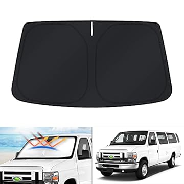 sun shade for van windshield