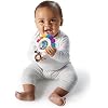 Baby Einstein Outstanding Opus The Octopus Sensory Rattle & Teether Multi-Use Toy, BPA Free & Chillable, 3 Months & up, Multicolored