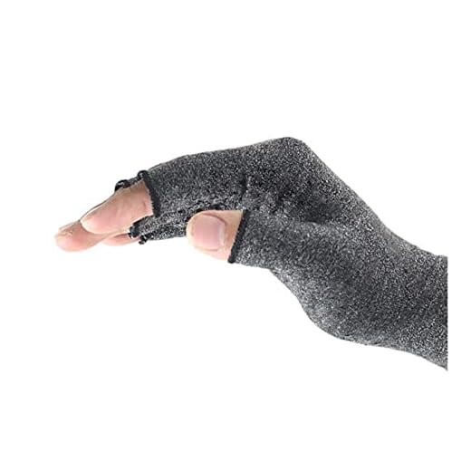 1 par kompression artrit handskar premium artritisk gemensam smärta lättnad handhandskar terapi öppna fingrar kompression vantar (Storlek : M+)