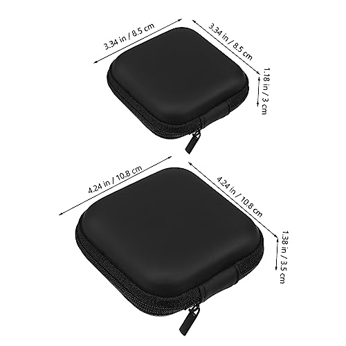 CAXUSD 2 Unidades Caixa De Fone De Ouvido Bolsa Organizadora Eletrônica Saco De Acessórios Eletrônic