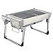 Produktbild ACC BBQ Grill, Edelstahl Barbecue Grill Räucherkohle Grill, Klappbarer tragbarer Grill für 5-10 Personen Familiengarten Kochen im Freien Camping Wandern Picknicks Backpacking Barbecue Party