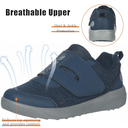 Image of Sisttke Women's Diabetic Shoes Wide Toe Box Slip-On Shoes