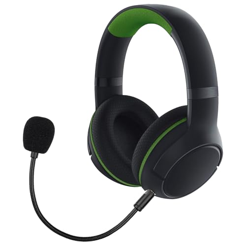 Image of Microphone Replacement for Razer Kaira Pro Wireless Gaming Headset, 3.5mm Omnidirectional Detachable Game Boom Microphone with Foam Works on Xbox One, Xbox Series X & S, PS5, PS4, PC, Mac