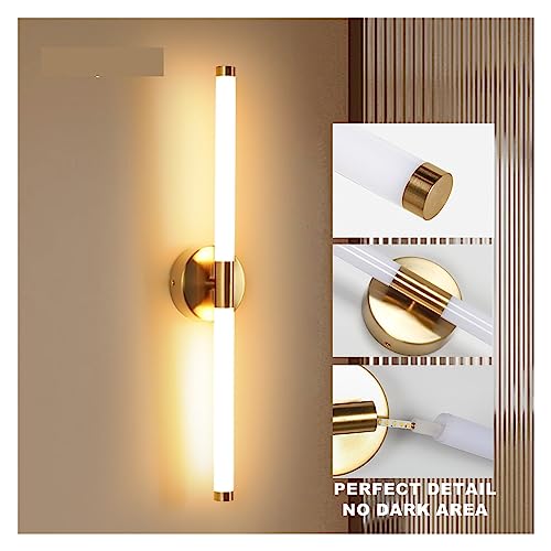 Luz de imagen dorada para baño con aplique LED de doble pantalla 2