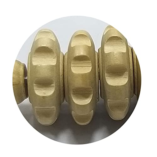 Massageador de Madeira Para Massagem Corporal-Alívio Anti Strees Shiatsu Maderoterapia-Redução Tensã