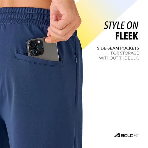 Image of Boldfit Track Pants for Men Casual Track Pants for Man Lower for Men Adjustable Waist Everyday Trackpants for Walking, Running and Exercise Pant for Man