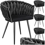 ACABADO DE ALTA CALIDAD: Estas sillas están fabricadas con materiales duraderos y de alta calidad. El tapizado de terciopelo no solo es suave al tacto, sino también resistente al uso diario. Perfectas como silla escritorio niña o sillas de cocina, estas sillas añaden un toque de elegancia y confort a cualquier espacio de tu hogar.