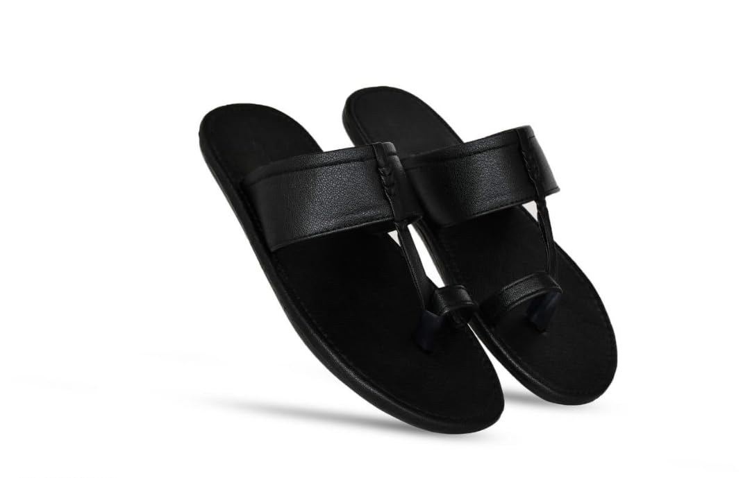 Stylish Men Sandals Soft Cushioned Sole | Durable & Lightweight Casual Slippers | Open Toe Slip-On Design | Anti-Slip Rubber Grip | Ideal for Outdoor & Indoor Use Versatile-image-41