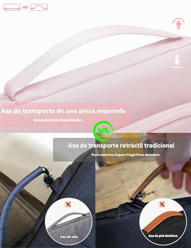 Bolsa para portátil 15 de diseño minimalista texturizado para Surface Book 15 7