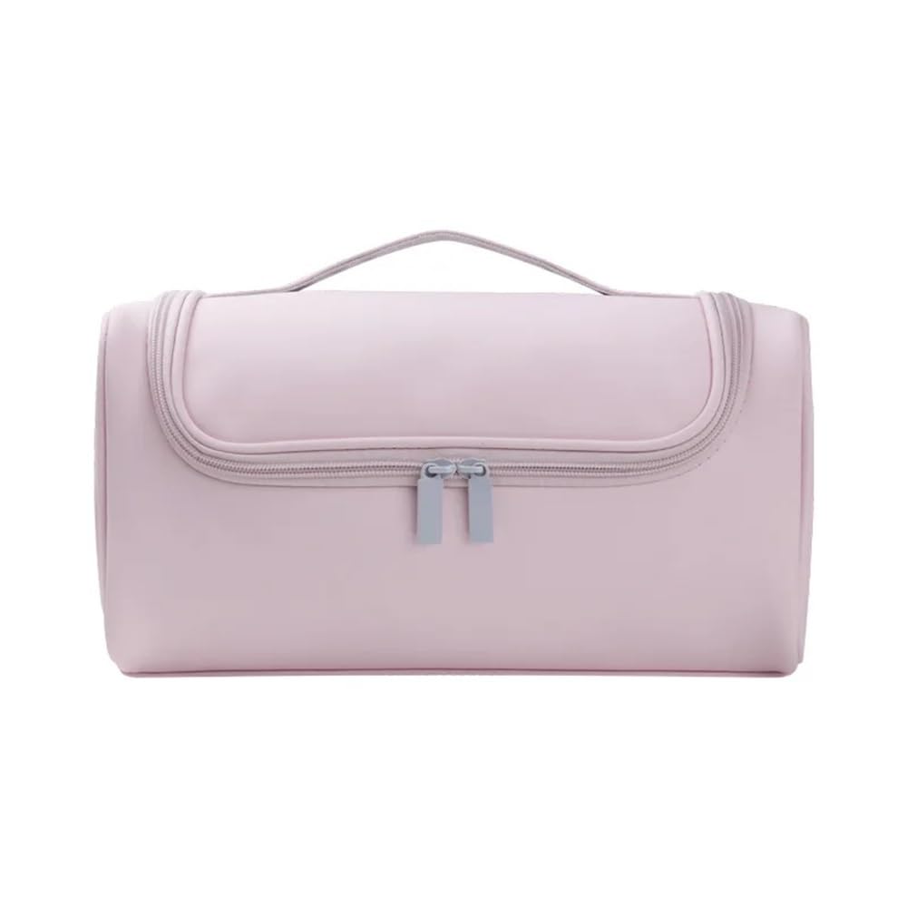 Borsa cosmetica multifunzionale Borsa organizer da viaggio for uomo e donna, da appendere all'esterno, multicolore(Pink)