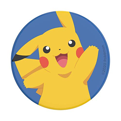 Image of PopSockets Phone Grip with Expanding Kickstand, Adhesive Grip, Pokemon - Pikachu Knocked