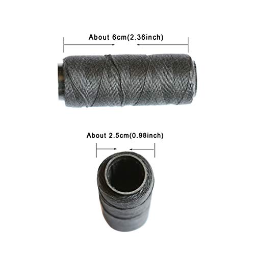 5 Rolls Sewing Threads Using For Hand Sewing Hair Extensions Making Wigs Diy (Black, Brown, Dark Brown, Beige, Khaki) #TOP4